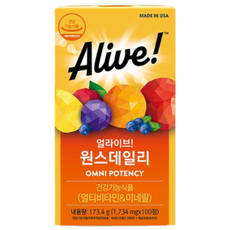 얼라이브 원스 데일리 멀티비타민, 100정, 1개
