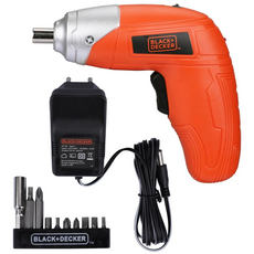 블랙앤데커 3.6V 가정용 스크류 드라이버 KC3610, 1개