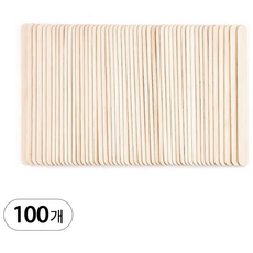 오아소 왁싱 우드 스파츌라 S 소형 프리미엄, 100개