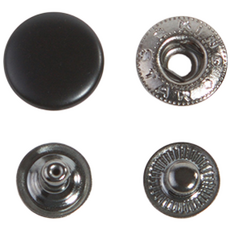 스프링도트 스냅단추 13MM 세트 검정 30세트