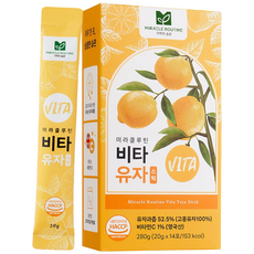 미라클루틴 비타 유자 스틱, 20g, 14개입, 1개