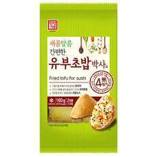 한성 새콤달콤 유부초밥박사 160g(2인분), 160g, 4개
