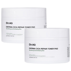 닥터에이지 시카 진정 필링 토너 패드 히알루론산 수분 재생 보습 속건조 진정 탄력 수딩, 30매입, 2개