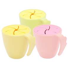 유이앤루이 유아용 간식 스낵컵 170ml 3개, 멜론+스트로베리+바닐라, 1세트