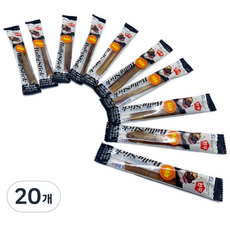 네츄럴이엑스 강아지 한우 불리스틱 초소형 SS11, 3g, 20개