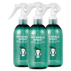 펫쉴드 항균 탈취 강아지 스프레이 300ml 본품, 3개