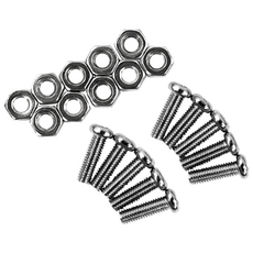 아두이노 M3 10mm 볼트 너트 세트 (10pcs) 둥근머리, 1세트