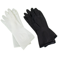 휴크래프트 슬림핏 프리미엄 니트릴 고무장갑 튼튼한 주방장갑, 3세트, 중(M), 매트블랙