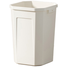 로커스 모던 대용량 욕실 화장실 휴지통, 화이트