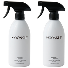 뭉클 섬유향수 룸스프레이 드레스퍼퓸, 2개, 500ml, 프리지아