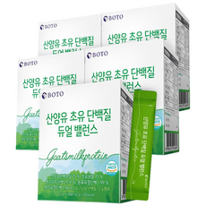 보뚜 산양유 초유 단백질 듀얼 밸런스 30p, 60g, 5개