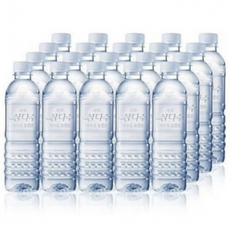 제주 삼다수 그린 무라벨 친환경 생수물 - 500ml * 20개 배달 가성비생수