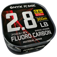 ONYX 쇼크리더 후로로카본 FC BASIC, 1개, 화이트