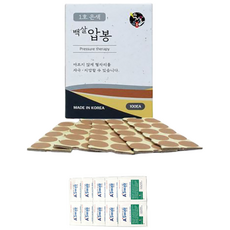 국산구성 압봉300개 수지침 학회용품, 1세트