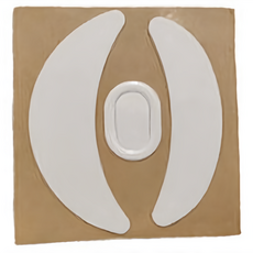 VGN VXE R1 F1 PRO MAX MOBA 잠자리 마우스 피트 전 시리즈 호환, F1전시리즈호환 화이트