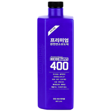 [에코번] 프리미엄파워 완전연소유도제 D400 1병 _경유용 400L용 세정제 0% 무독성 무부식성 연비향상 출력증강 매연감소 노킹방지 국내유일의 친환경 바이오 인증제품, 1개