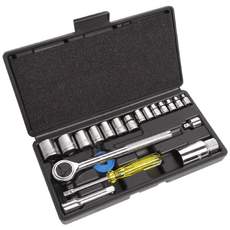 코이코 3/8 복스세트 소켓렌치세트 21PCS, 1개