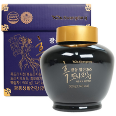 광동맑은365 국내산 흑도라지청 구증구포 도라지진액, 500g, 1개