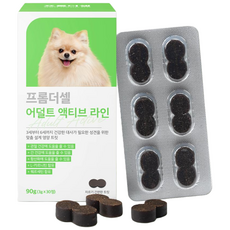 프롬더셀 강아지 성견전용 심장 다이어트 관절 눈물자국 알러지완화 항산화 종합영양제, 30정, 1개