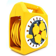 러그 캠핑 전기 릴선 방수 방우형 리드선 [사은품지급], 1개, 10m