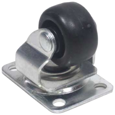 가구가구또가구 1인치회전바퀴 캐스타 캐스터 가구바퀴 회전형바퀴 흑색, 1개, 1개