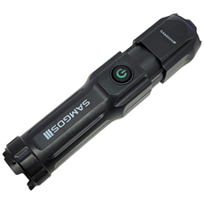 3모드 줌기능 탑재 고휘도 충전식 T6 LED 손전등 라이트 후레쉬 랜턴, 3개