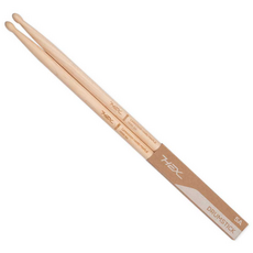 HEX헥스 HDS-5A (5A사이즈) 드럼스틱 드럼채 Drumstick 하이퀄리티 하드메이플 목재 (2가지 색상 중 택), 1개, 메이플(내추럴색상) 1개, 메이플(내추럴색상)