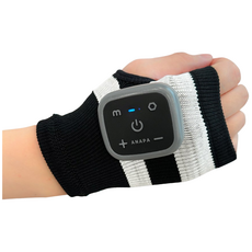 아나파 미세전류 저주파 손가락 손 마사지기, ANAPA-ME01, 블랙