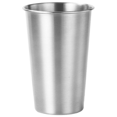 스텐304 스텐컵 대용량 600ml, 1개, 실버