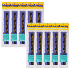키모니 하이소프트 EX 오버그립 KGT100, 네이비, 10개