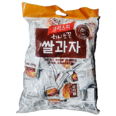크리스피 허니 눈꽃 쌀과자, 600g, 6개