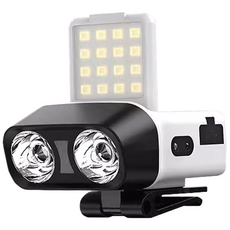 리와트 LED 캡라이트 최신형 C타입 경량 모션센서 사선각도 등산 낚시 헤드랜턴 LC-29R, 1개, 혼합색상