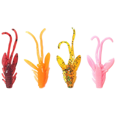 (먹음직한 송어-산천어 웜) 손피싱 호그웜-10개입, 10.핑크-축광(10개입)