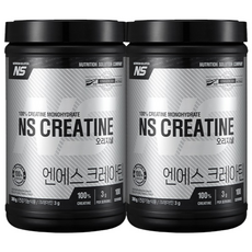 NS 크레아틴 모노 하이드레이트 100% 100회분, 300g, 2개