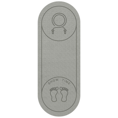 708090 요가매트10mm 12mm 줄넘기 스트래칭 TPE매트, 1개, 그레이 10mm/12mm