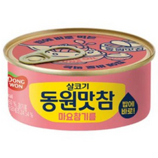 동원참치 맛참 마요참기름 통조림, 90g, 6개