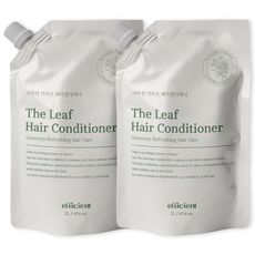 이피션 더리프 헤어 컨디셔너 대용량 린스 2L X 2개입 1박스 업소용 호텔 펜션, 2개