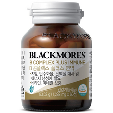 블랙모어스 비컴플렉스 플러스 면역, 60정, 1개