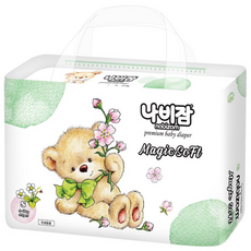 나비잠 기저귀 매직소프트 밴드 1팩, 소형(S), 44매