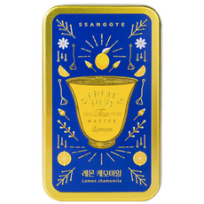 SSANGGYE Fruit Hug罐裝檸檬&洋甘菊茶包, 1.5g, 6包, 1盒