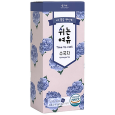 다예 쉬는여유 수국차 15티, 1개, 15개입