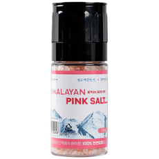 소금성 히말라야 굵은입자 핑크소금 그라인더, 1개, 110g