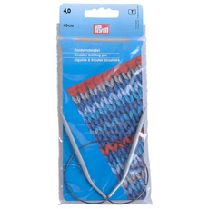 미소털실 이녹스줄바늘 80cm 40cm 뜨개바늘 뜨개질 줄바늘, 1개