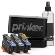 프링커S 블랙 앤 컬러 종합세트(1초타투 디바이스+블랙잉크+컬러잉크+스킨프라이머)