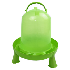 조류용 그린 향균 닭 물통 6리터, 1개