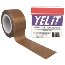 옐릿 테프론 방열 유리섬유 내열테이프 25mm 10M, 1개