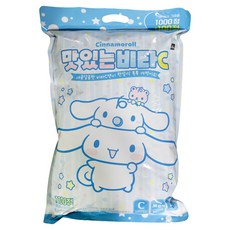 시나모롤 비타민 캔디 맛있는 키즈 비타민 복숭아맛 캔디 대용량1000정 산리오 대용량 캔디 건강기능식품, 3300정, 1개