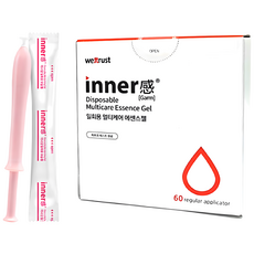 웨트러스트 이너감 일회용 멀티케어 여성청결제 에센스젤 60p, 60개, 1.7g