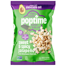 팝타임 히말라야 핑크솔트 할라피뇨 아보카도오일 팝콘, 1개, 198g