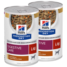 [동물병원직영] 힐스 i/d (독) 강아지 처방습식 급성위장염 식욕증진 습식캔사료, 2개